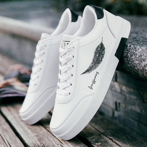 Mhysa 2019 new spring fashion men's casual shoes white sneakers men's shoes outdoor comfortable breathable flat shoes L494