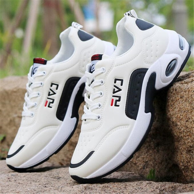 Spring and autumn new wild breathable tide casual fashion men's shoes movement men's shoes fly woven Sneakers air cushion shoes